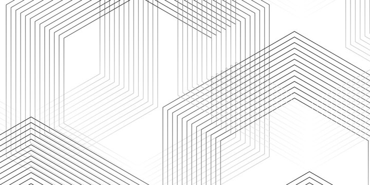 Abstract gradient color strips geometric lines on white background with luxury shapes motion strip. Modern pattern elegant digital line template background.	