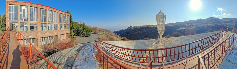 Orgov, Armenia - a piece of URSS lost in the Armenian Highlands, the ROT-54 is an optical observatory was built in the '70s and used until the fall of Soviet Union 
