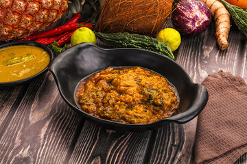 Indian cuisine - Dal Tadka lentil