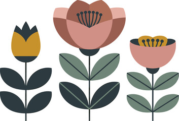 vector illustration of a flower