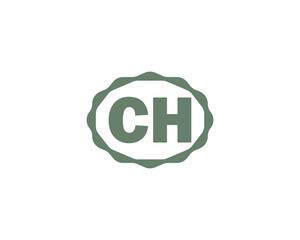 CH Logo design. CH