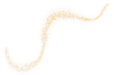 Background with golden glitter particles, elegan material surface backdrop premium illustration 