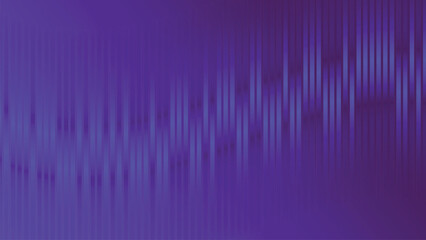 Abstract Deep Purple Vertical Stripes Background with Dynamic Digital Wave Effect