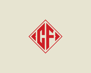CF Logo design. CF