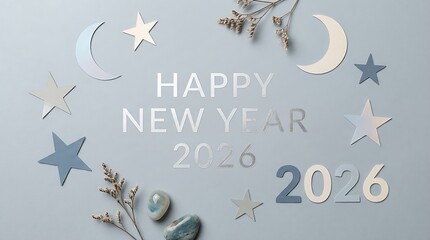 Happy New Year 2026 Celebration Background