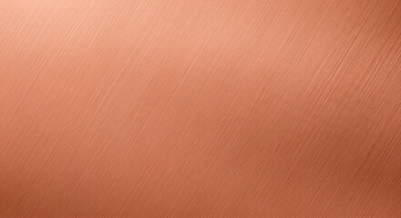 Brushed rose gold texture background for concept of luxury, modern design, or elegant backdrop