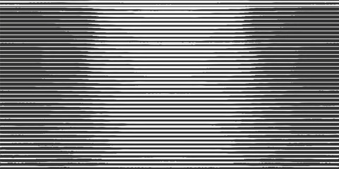 Black and white horizontal lines forming a gradient circle effect abstract background