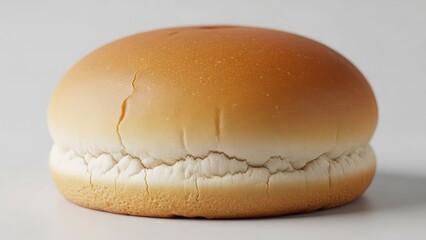 Golden brown brioche bun ready for delicious fillings