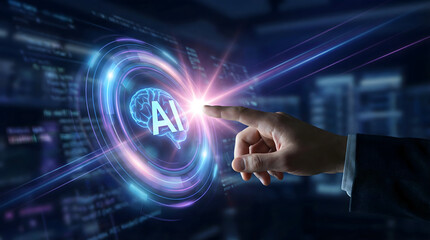 Unlock AI potential with a touch, innovative future with smart technology now