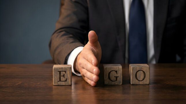 Control your ego for business success and leadership development now