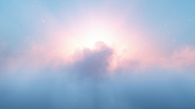 sun rays and clouds - Powered by Adobe