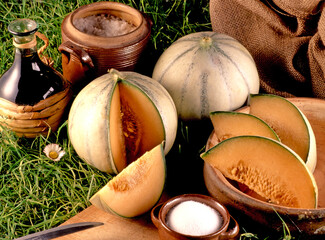 Les premiers melons d'&eacute;t&eacute;