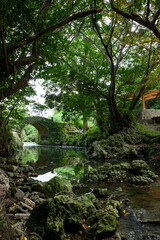 当山の石畳道