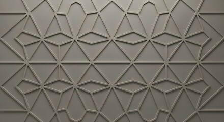 Obraz premium Geometric pattern background in gray tones for modern design or decor concepts