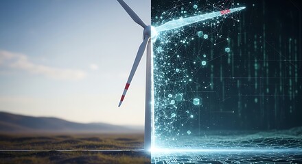 Digital transformation of renewable energy with wind turbine technology
