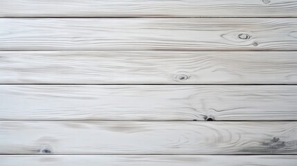 Fototapeta premium A smooth, light-colored wooden surface with natural grain patterns and knots, offering a clean and minimalist aesthetic.