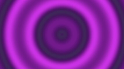 Violet purple abstract background featuring concentric circles and pulse ripple for hypnotic technology concept - Powered by Adobe