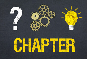 Naklejka premium Chapter