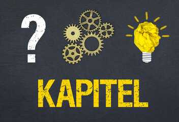 Naklejka premium Kapitel