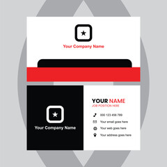 Craft a Professional Business Card Design for Your Brand with Clean Lines and Modern Look to Make Lasting Impression on Clients and Partners