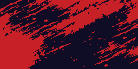 Halftone dots red and blue color pattern gradient grunge texture background. Dot pop art comic sport style