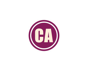 CA Logo design. CA