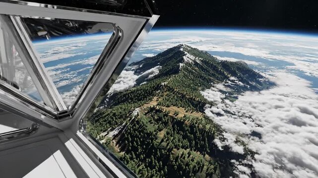 A Fantastic Journey Through Space: Witness the Earth's Beauty From an Extraordinary Vantage Point
