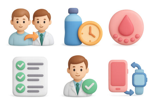 Medical icon set for healthcare design and digital applications - Powered by Adobe