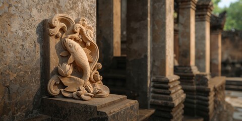 Mary Pilgrimage Church reflected on a lake with a castle in the background during an autumn cloudy day, seasonal change