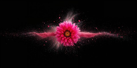 Close-up of water droplets on a peacock feather emphasizing delicate textures, suitable for background or layout design, Earth Day