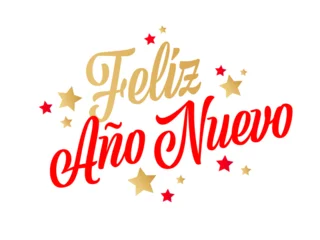 Fototapeten Pony Feliz año nuevo  © Brad Pict