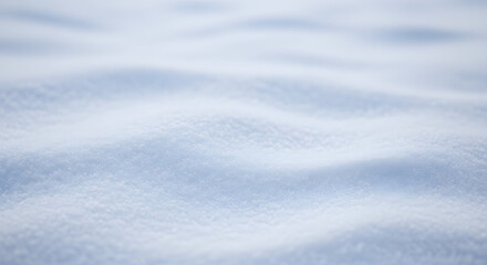 Obraz premium Soft subtle snow texture with gentle blue and white tones