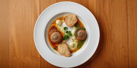 Abstract background with yellow tropical palm leaves on purple gradient backdrop, suitable for text and layout design