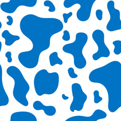 Seamless pattern cow skin