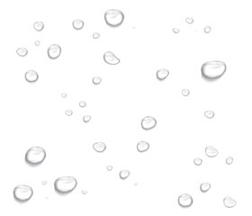 Realistic water drops. PNG drops, condensation on the window, transparent water drop. Abstract water drops, bubbles on transparent background, digital liquid design, Stock royalty free	