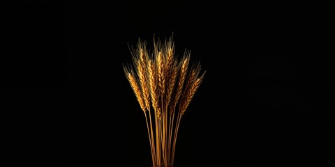 Fototapeta premium Giant panda feeding on bamboo in a natural park setting, emphasizing wildlife conservation awareness