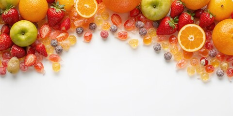 Businessman working amidst discarded papers emphasizing office clutter, focus on workplace organization