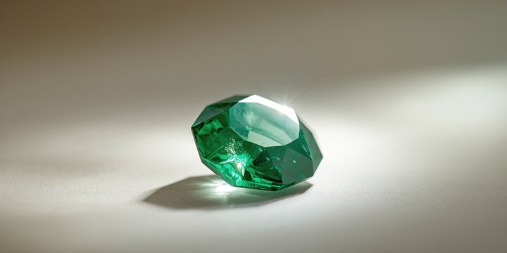 Green chili pepper displayed on a market counter, emphasizing fresh produce for culinary use