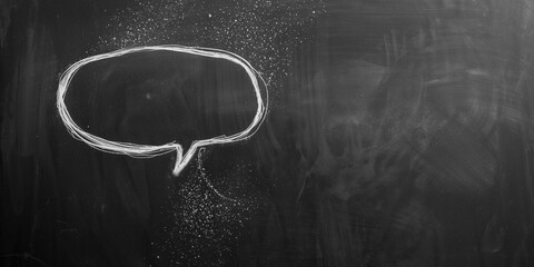 Colorful chalk illustrations on a blackboard used as an educational tool, emphasizing visual learning techniques