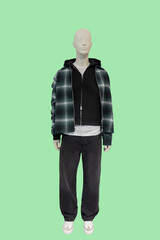 Full length male mannequin