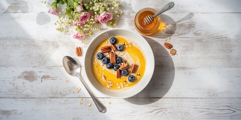 Bent palm tree with hanging hippies, emphasizing natural erosion and seasonal change