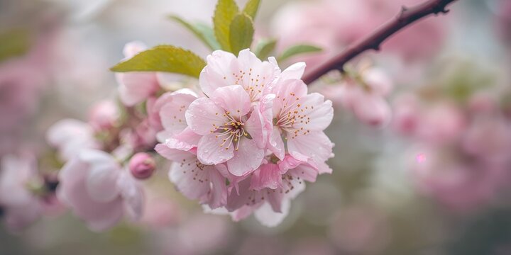 Closeup of a small wooden cross with crown of thorns and nail on wooden surface, emphasizing religious symbolism for Easter observance