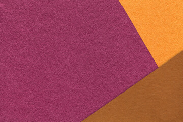 Fototapeta premium Abstract wine, orange and brown paper background with copy space. Template for presentation, banner, card design
