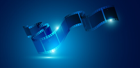 sfondo, pellicola, cinema, film, fotogrammi, rullino, spettacolo, video 