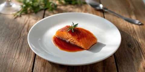 Young woman standing outdoors on a town street, conveying a sense of happiness and community, no holiday