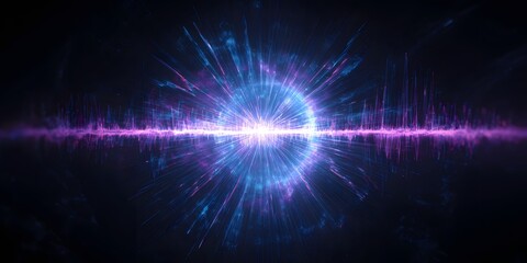 Fototapeta premium High definition special effects particle images