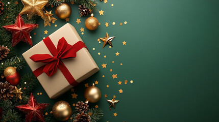 Christmas greeting card design