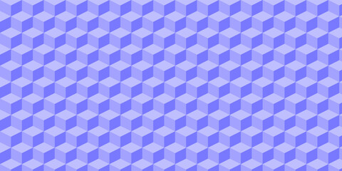 3d abstract geometric art pattern. Blue seamless background illustration. Textured banner, vector illustration