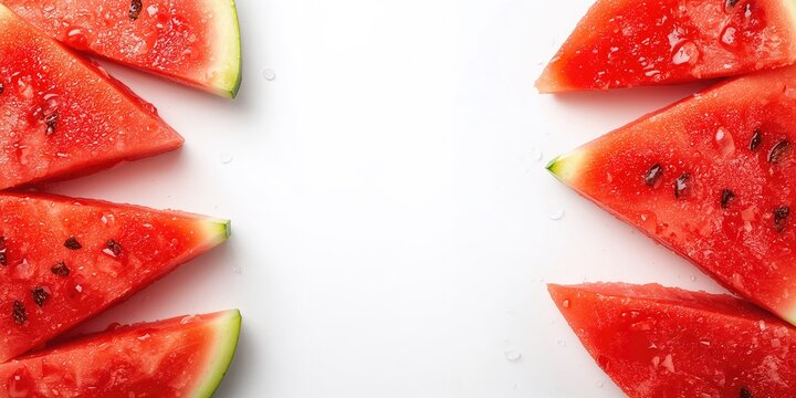 Digital image collection on a blue background, suitable for UI layout design