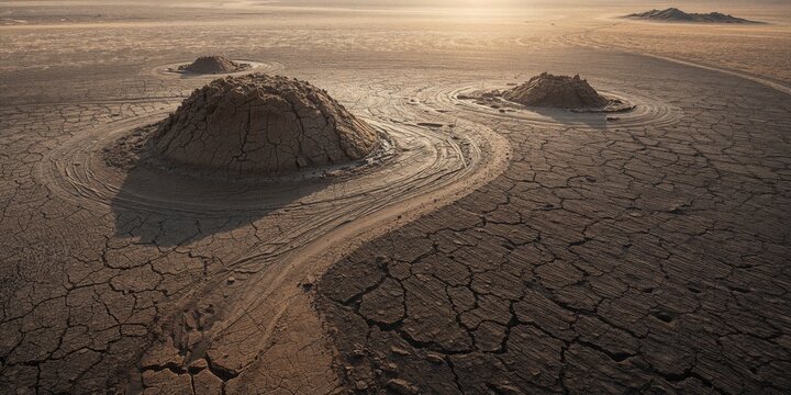 Female hand pointing at an upward digital chart line on a blue background, data analysis for business growth